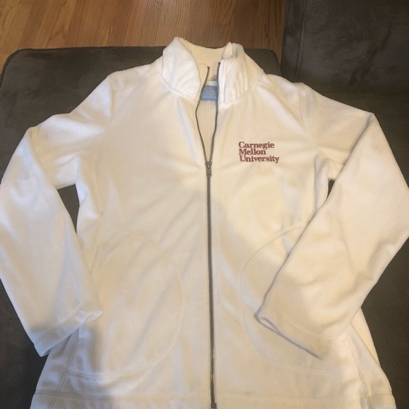 Jackets & Blazers - Fuzzy Carnegie Mellon zip up jacket